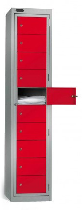 Clean-Workwear-Dispenser-Locker Probe 10 door Laundry Dispensing Locker