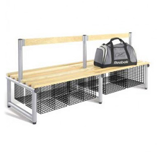 Double-Bench-Seat-Ash-Woodgrain-Slats Double-Bench-Seat-Ash-Woodgrain-Slats