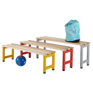 Single-Bench-Ash-Woodgrain-Slats Single-Bench-Ash-Woodgrain-Slats