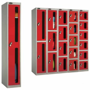 Probe Vision Panel Retail Security Lockers