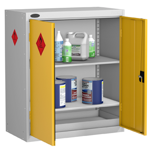 Haz Cabinet Low Probe Low 2 Door Hazardous Substance Cabinet