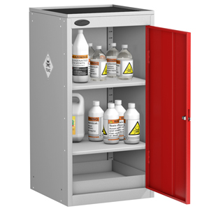 Toxic-Cabinet-Small+Tray Probe Small 1 Door Toxic Substance Cabinet
