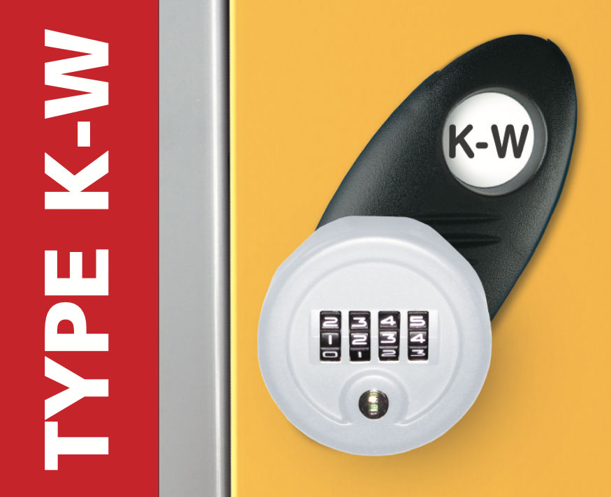 Probe Type K White Combination Lock