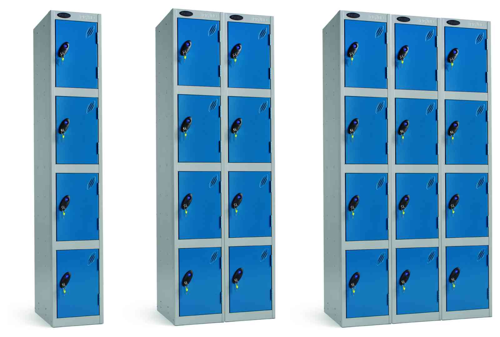 4 Door Lockers - Nests of 1.2 and 3
