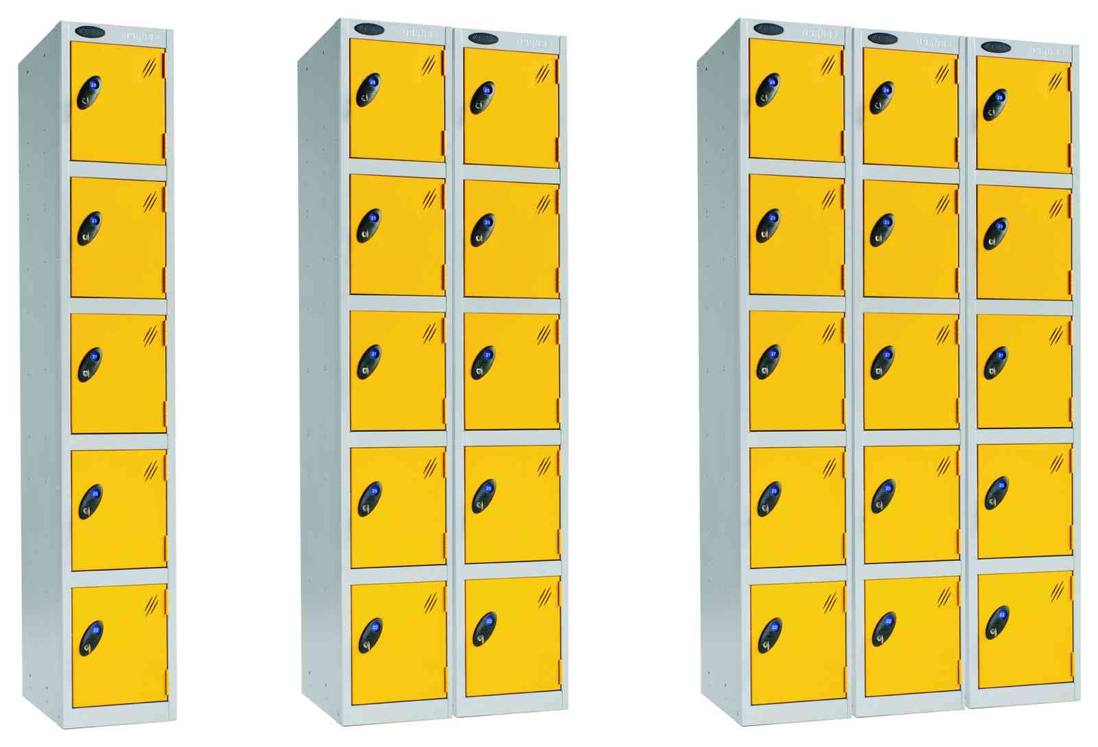 Lockers nest 6 door 6 Door Lockers - Nests of 1.2 and 3